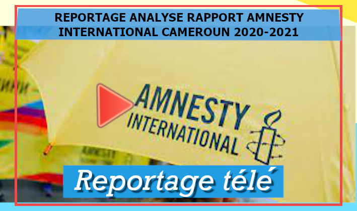 ANALYSE DU RAPPORT D’AMNESTY INTERNATIONAL 2020-2021