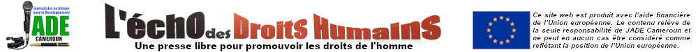 Banner: Echo Des Droits Humains